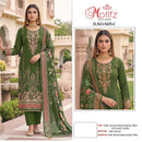 Motifz 5435 Pure Viscose Maslin Digital Print Khatli Work Pakistani Suit