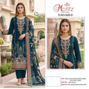 Motifz 5435 Pure Viscose Maslin Digital Print Khatli Work Pakistani Suit