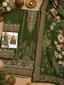 Motifz 5435 Pure Viscose Maslin Digital Print Khatli Work Pakistani Suit