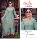 Motifz 5447 Organza Embroidered Bits Work Pakistani Suit