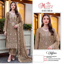 Motifz 5451 Chiffon Embroidery & Khatli Work Pakistani Suit