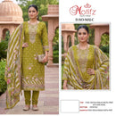 Motifz 5432 Pure Viscose Maslin Digital Print With Khatli Work Pakistani Suit