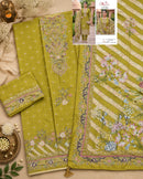Motifz 5432 Pure Viscose Maslin Digital Print With Khatli Work Pakistani Suit