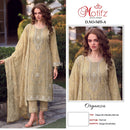 Motifz 5455 Organza Embroidery Khatli Work Party Wear Salwar Suit