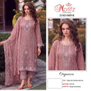 Motifz 5455 Organza Embroidery Khatli Work Party Wear Salwar Suit