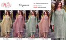 Motifz 5455 Organza Embroidery Khatli Work Party Wear Salwar Suit