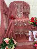 Elan E 10 Chiffon Heavy Embroidered Suit With Handwork & Cutwork Pakistani Suits