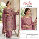 Motifz 5434 Pure Viscose Maslin Digital Print with Khatli Work Designer Suit