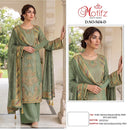 Motifz 5434 Pure Viscose Maslin Digital Print with Khatli Work Designer Suit