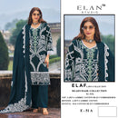 ELAN E 51 Ready Made Cambric Lawn Cotton Heavy Embroidered Suits