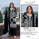 ELAN E 51 Ready Made Cambric Lawn Cotton Heavy Embroidered Suits