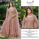 Serine S 1370 Wari Gold Silks Heavy Embroidery Khatli Work Pakistani Suit