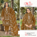 Motifz 5382 Curchny Embroidered Khatli Work Pakistani Style Suit