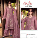 Motifz 5460 Salsa DP Siffion with Embroidery Bits Work Suit