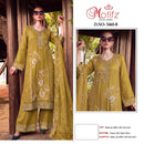Motifz 5460 Salsa DP Siffion with Embroidery Bits Work Suit