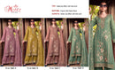 Motifz 5460 Salsa DP Siffion with Embroidery Bits Work Suit