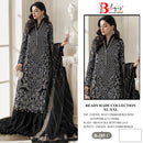 Bilqis B 285 Chiffon Heavy Embroidered With Handwork & Cutwork Designer Suits