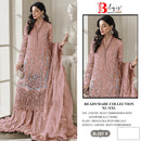 Bilqis B 285 Chiffon Heavy Embroidered With Handwork & Cutwork Designer Suits