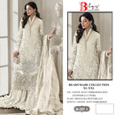 Bilqis B 285 Chiffon Heavy Embroidered With Handwork & Cutwork Designer Suits