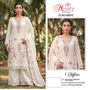 Motifz 5453 Siffon Designer Embroidered Khatli Work Collection