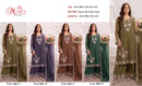 Motifz 5481 Gold Chiffon with Embroidery Bits Work Pakistani Suits