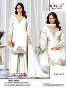 Rinaz R 1867 Fendy Silk With Embroidery & Beads Work Suits