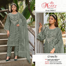 Motifz 5404 Curchney with Embroidery Khatli Work Designer Suits