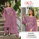 Motifz 5404 Curchney with Embroidery Khatli Work Designer Suits