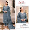 Motifz 5464 Premium Siffion Khatli Work Suits