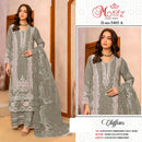 Motifz 5405 Premium Siffon Embroidery Suit Collection