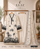 Deepsy Suits Elaf Exclusive Pure Lawn Heavy Self Embroidered Readymade Suits