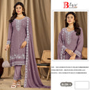 Bilqis B 286 Fox Georgette Heavy Beads Embroidered Suits