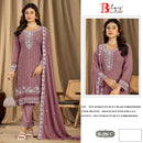 Bilqis B 286 Fox Georgette Heavy Beads Embroidered Suits