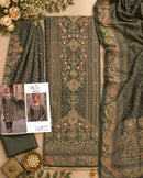 Motifz 5459 Pure Viscose Maslin Digital Print Khatli Work Suit