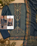 Motifz 5459 Pure Viscose Maslin Digital Print Khatli Work Suit
