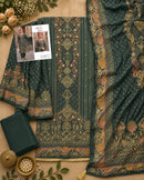 Motifz 5459 Pure Viscose Maslin Digital Print Khatli Work Suit