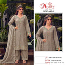 Motifz 5489 Salsa DP Chiffon Fancy Embroidery Bits Work Collection