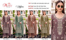 Motifz 5491 Chiffon Luxury Embroidered Khatli Work Suit