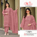 Motifz 5365 Chiffon with Embroidery & Khatli Work Designer Suit