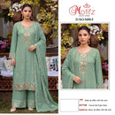 Motifz 5490 Salsa Chiffon Embroidered Bits Work Designer Suit