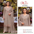 Motifz 5490 Salsa Chiffon Embroidered Bits Work Designer Suit