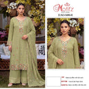 Motifz 5490 Salsa Chiffon Embroidered Bits Work Designer Suit