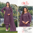 Motifz R 1524 Siffon With Embroidery & Khatli Worked Readymade Pakistani Suits
