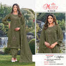 Motifz R 1524 Siffon With Embroidery & Khatli Worked Readymade Pakistani Suits
