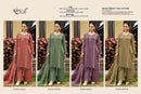 Rinaz R 1876 Pure Salsa Silk Embroidery Beads Work Pakistani Suit