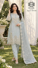 Shraddha Designer Mushq CW 1142 Heavy Embroidered Designer Ready Made Suit