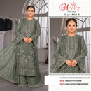 Motifz 5466 Rangloi Chiffon Embroidered Khatli Work Pakistani Suit