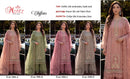 Motifz 5496 Chiffon Embroidery Khatli Work Designer Suit