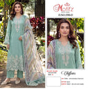 Motifz 1550 Premium Chiffon Embroidered Readymade Designer Suit