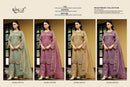 Rinaz R 1879 Pure Salsa Embroidery Beads Work Pakistani Suit